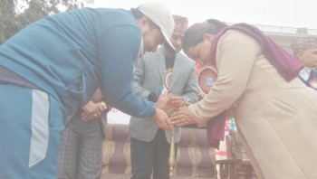 छैटौंं विद्यालय स्तरीय राष्ट्रपति रनिङ शिल्ड तथा मेयर कप नेपालगन्जमा 